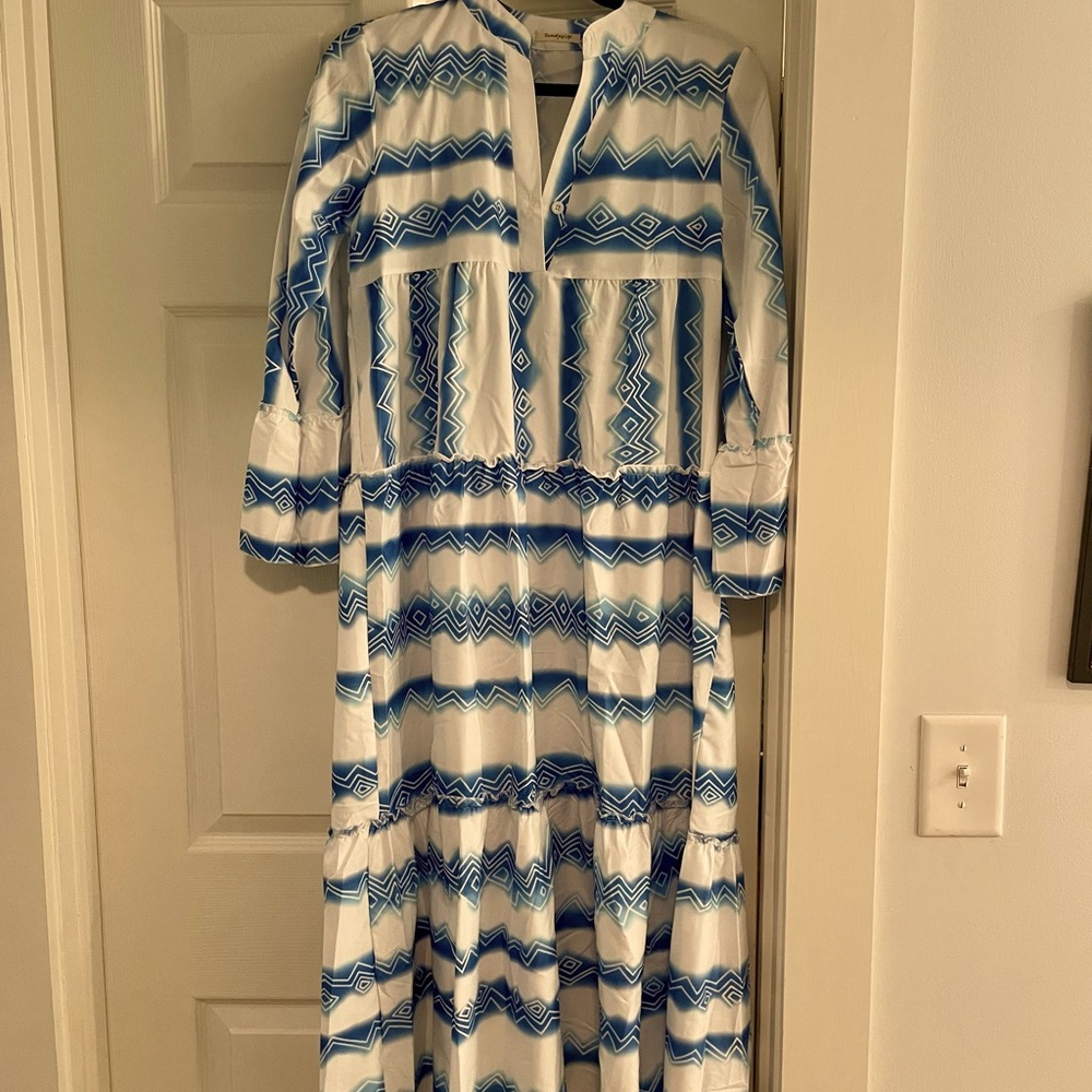 Sunday up tribal print midi dress. Never worn